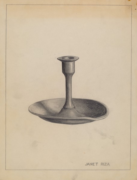 Candlestick, c. 1935.