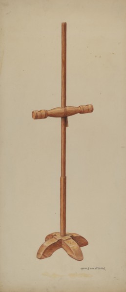 Candle Stand, c. 1938.
