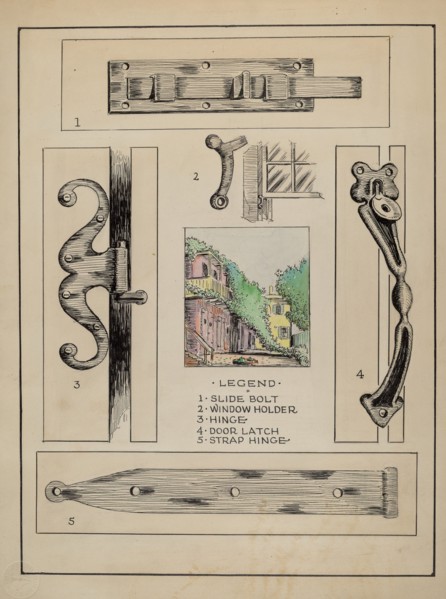 Iron Hardware, c. 1936.