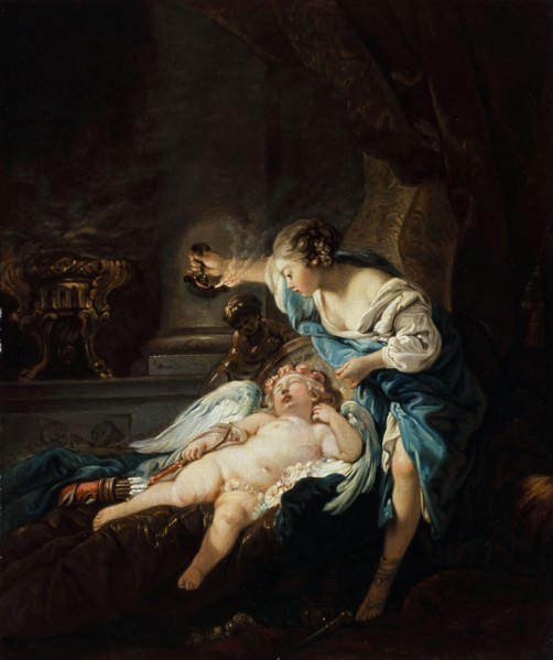 Psyche and Cupid.
