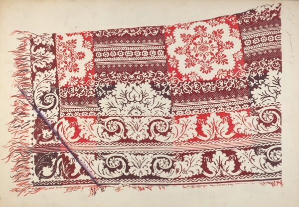 Coverlet, c. 1936.