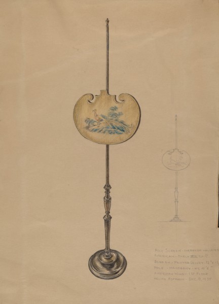Pole Screen, 1935.