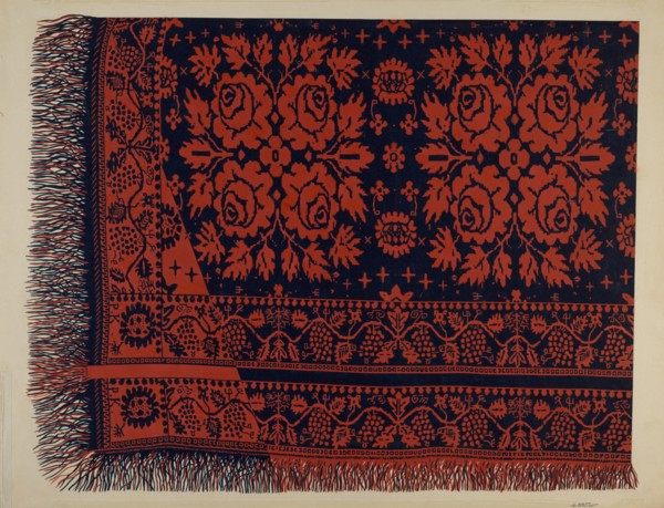 Coverlet, 1935/1942.