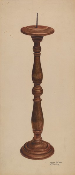 Candlestick, 1935/1942.