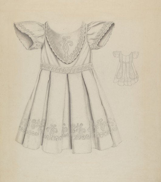 Child's Dress, c. 1937.