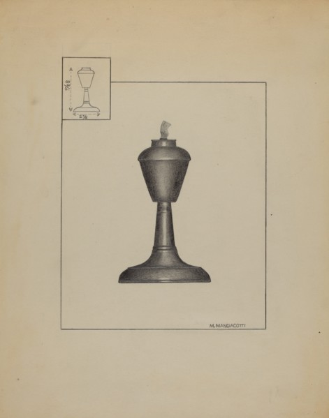 Lamp, c. 1936.