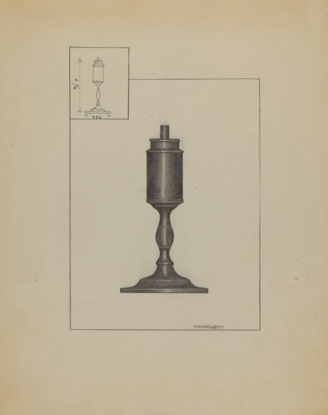 Lamp, c. 1936.