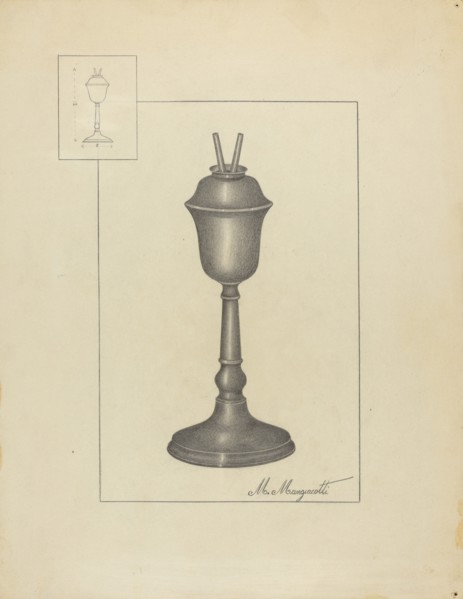 Lamp, c. 1936.