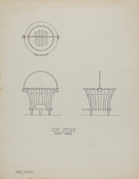 Toy Stove, c. 1939.
