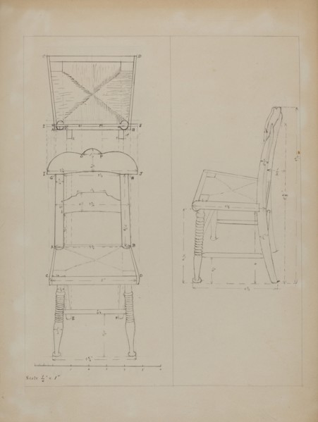 Toy Chair, c. 1936.