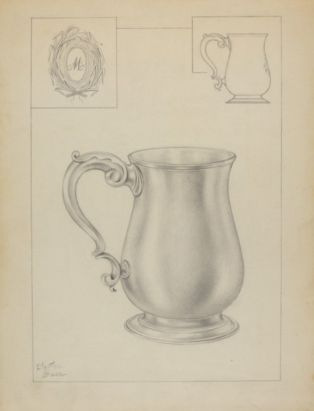 Silver Mug, c. 1936.