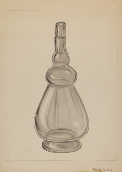 Wine Bottle, c. 1937.