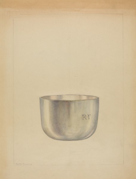 Silver Bowl, c. 1937.