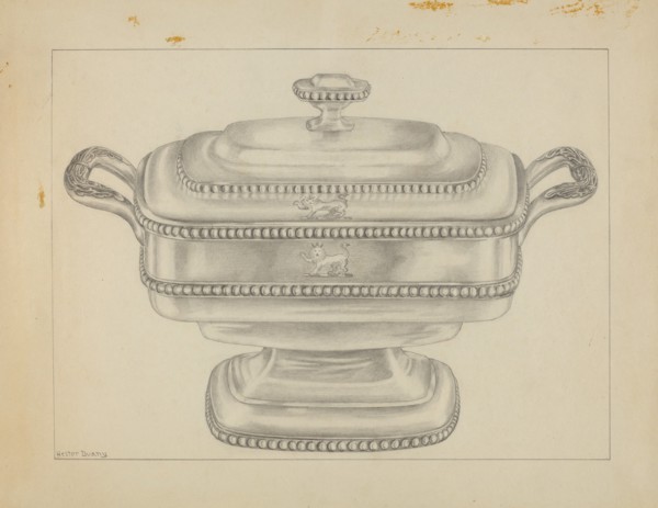 Silver Bowl, c. 1936.