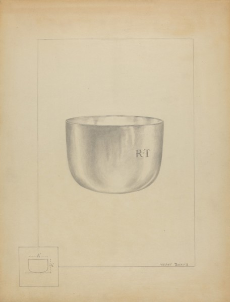 Silver Bowl, c. 1936.