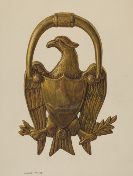 Door Knocker, c. 1940.