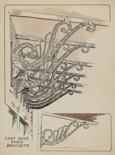 Iron Brackets, 1935/1942.