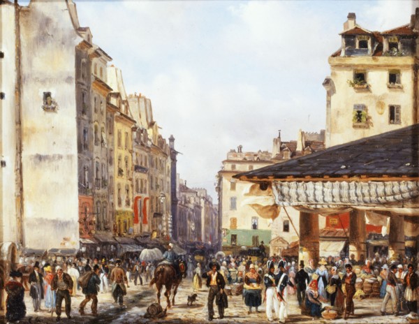 Les Halles, c1828.