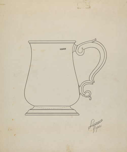 Silver Mug, c. 1938.