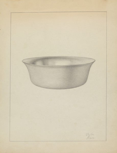 Silver Dish, c. 1936.