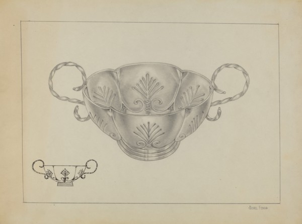 Silver Bowl, c. 1936.