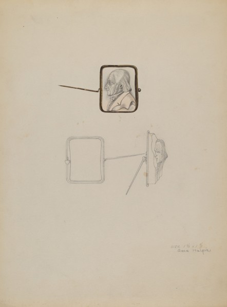 Cameo Brooch, c. 1936.