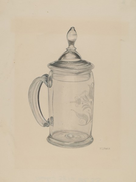 Covered Mug, 1935/1942.
