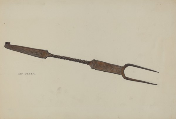 Pa. German Fork, c. 1938.