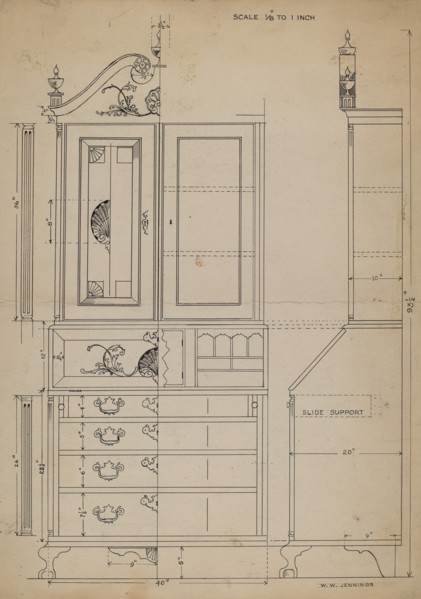 Chest, 1935/1942.