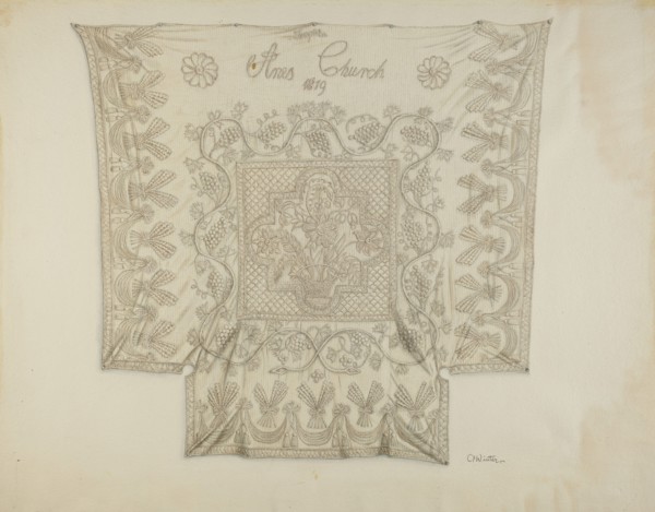 Bedspread, c. 1938.