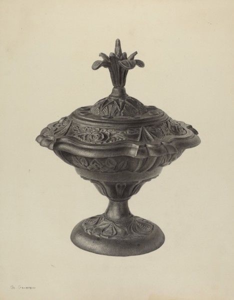 Stove Urn, c. 1939.