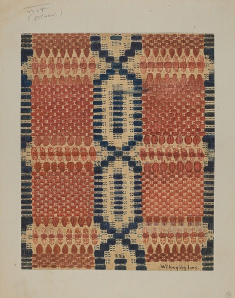 Coverlet, 1935/1942.