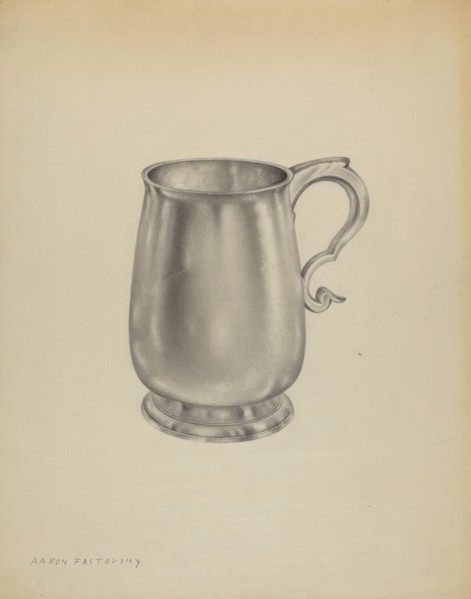 Silver Mug, c. 1937.