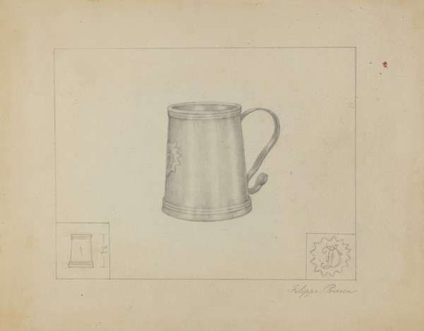 Silver Mug, c. 1937.
