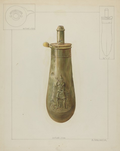 Powder Horn, c. 1936.
