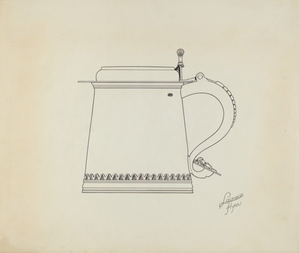 Silver Tankard, 1938.