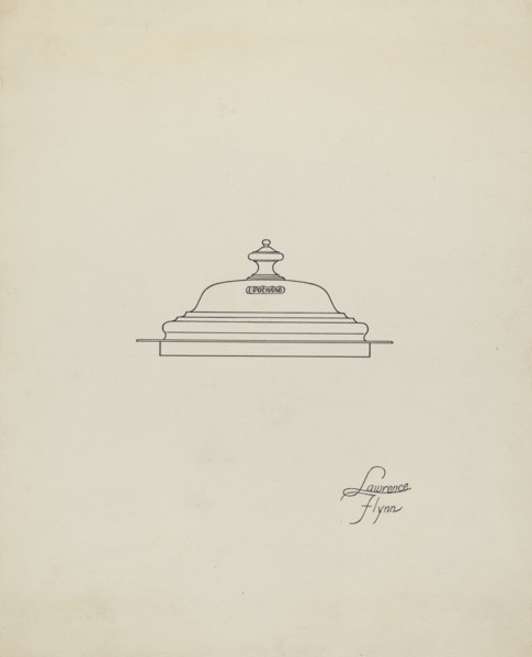 Tankard Lid, c. 1936.
