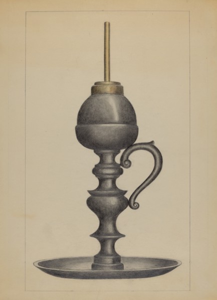 Camphene Lamp, c. 1936.