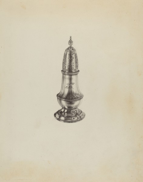 Silver Caster, c. 1937.