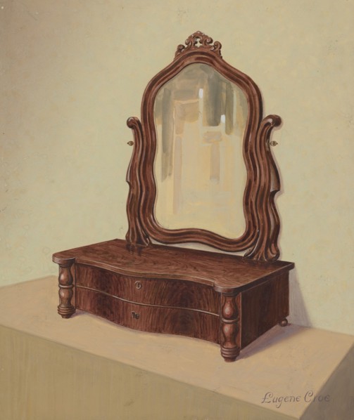 Dressing-glass, c. 1936.
