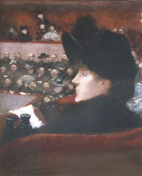 Theatre Box, c1880.