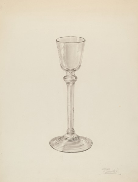 Wine Glass, c. 1939.
