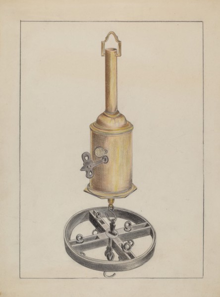 Clock Jack, c. 1936.