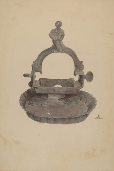 Foot Scraper, c. 1938.