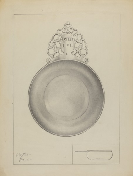 Silver Porringer, 1936.