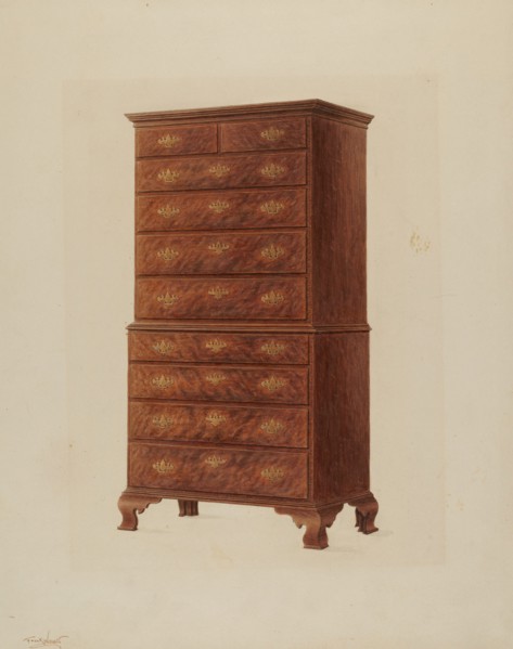 Chest-On-Chest, c. 1937.