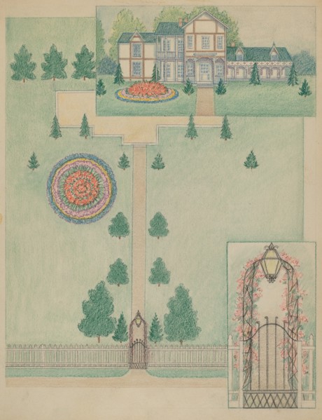 Wood Residence, c. 1936.