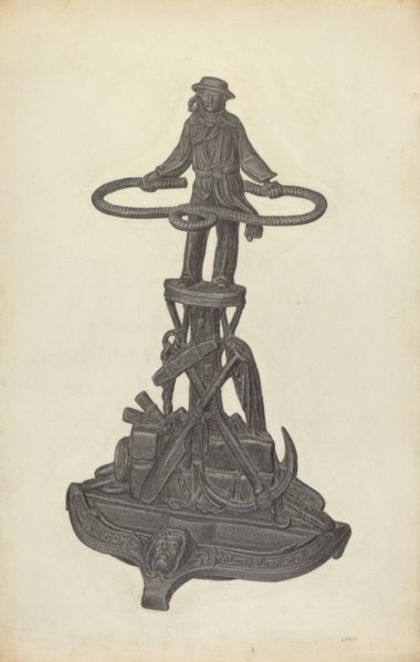 Umbrella Stand, c. 1940.
