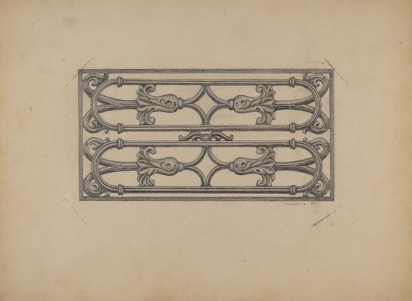 Window Grille, 1937.
