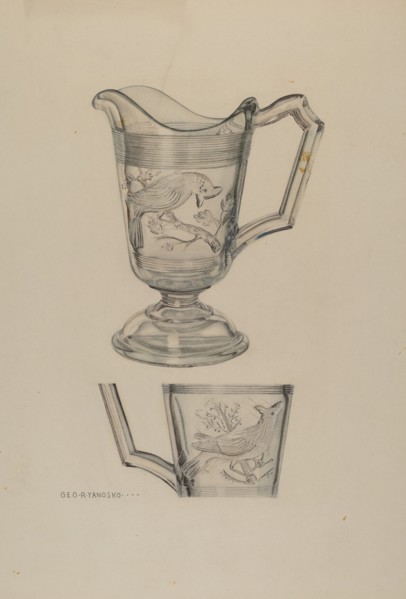 Cream Pitcher, c. 1940.